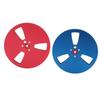 1/4 7 Inch Empty Tape Reel 3 Hole Aluminum Alloy Universal Open Reel Sound Tape Empty Disc for ReVox