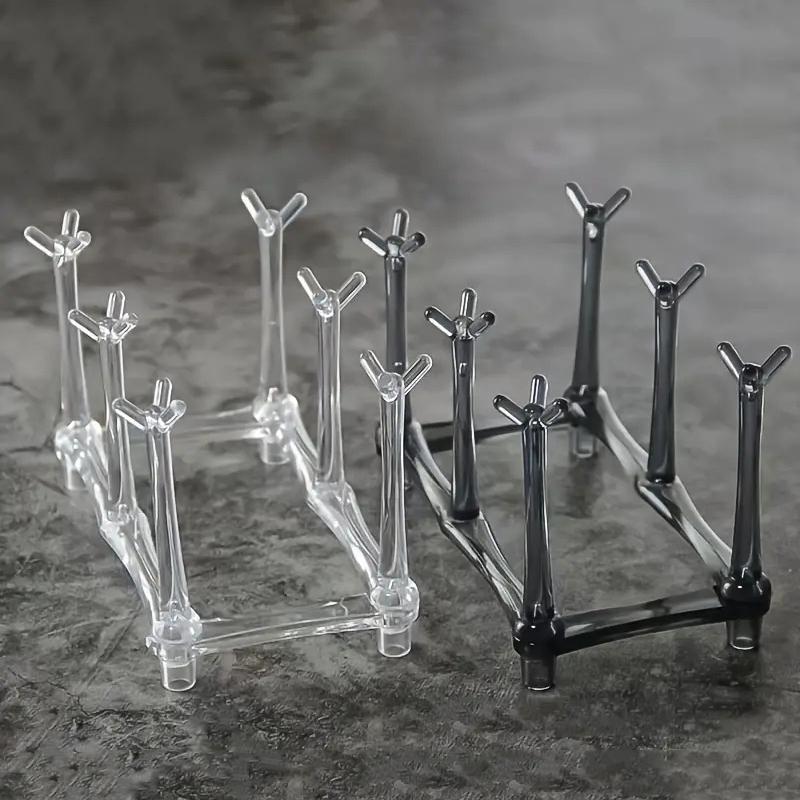 Multifunctional Water Bottle Drying Rack Bottle Drainer Rack Adjustable Spacing Retractable Cup Drying Rack Mug Cup Rack