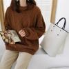 2025 Autumn/Winter Women's 100% Pure Wool Sweater—Round Neck, Warm Diamond Pattern, Classic Versatile Loose Fit