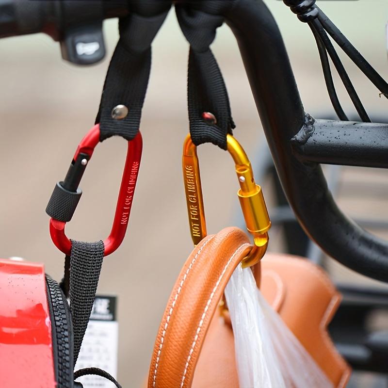 Motorcycle Electric Scooter Hook Front Hook Aluminum Alloy Handlebar Hook For Bicycle Baby Cart Baby Stroller Hook Hanger