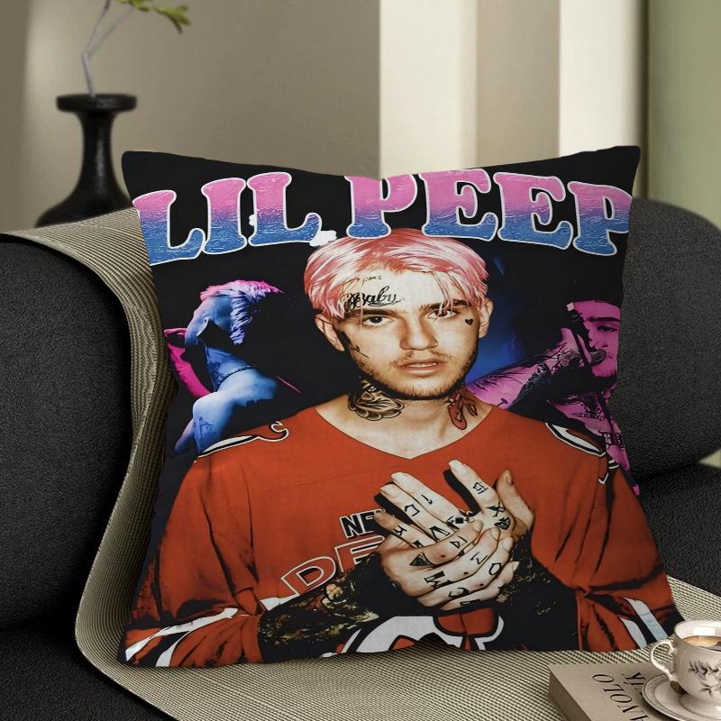 Lil Peep Pillow Gift Home Office Decoration Pillow Bedroom Sofa Car Cushion CoverPillow Case
