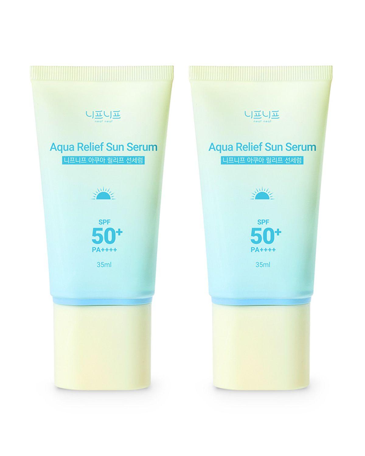 [2 ШТУКИ] Солнцезащитная сыворотка Aqua Relief 35 мл