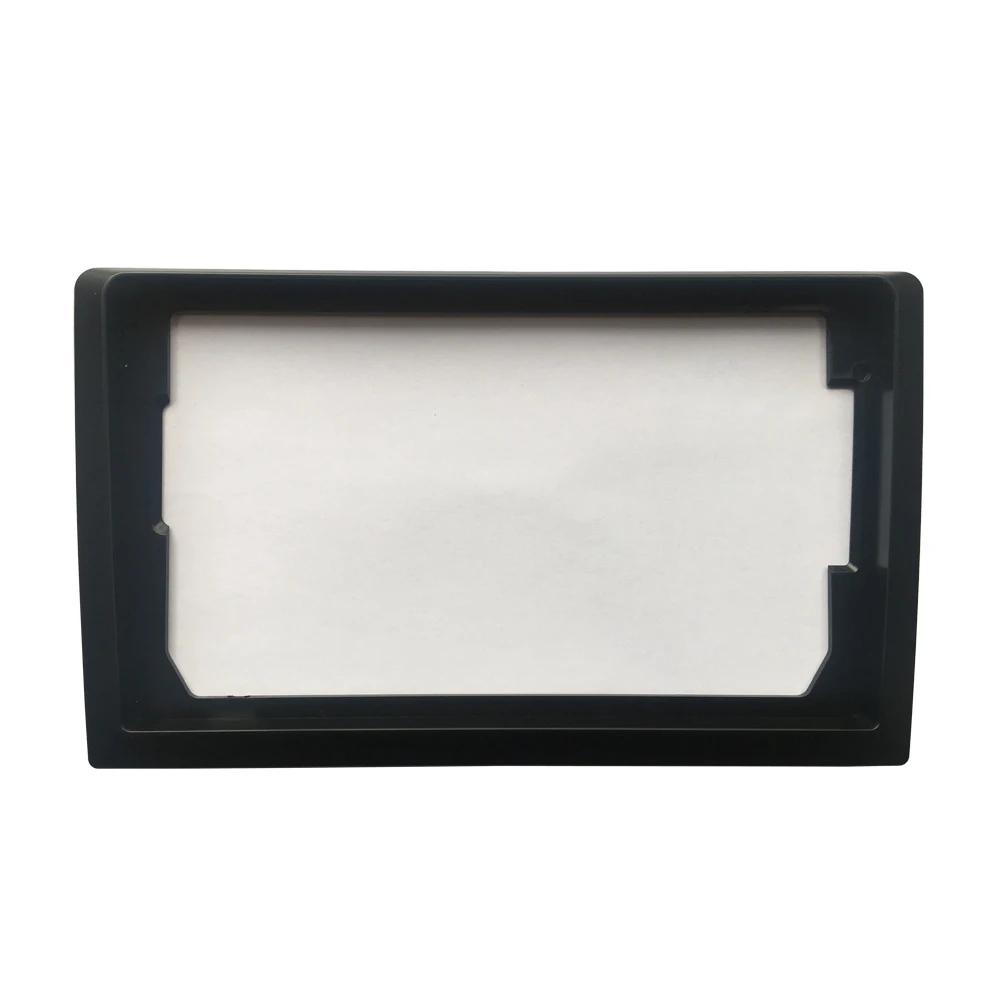 Vehicle Radio Fascia 9/10 Inch Frame Switch To 7 Inch 2 Din Car Radio Fascia Auto Audio Dash Kit Installation Frame Trim Bezel