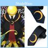 Assassination Classroom Korosensei Tie Black Arrow Cartoon Style Necktie