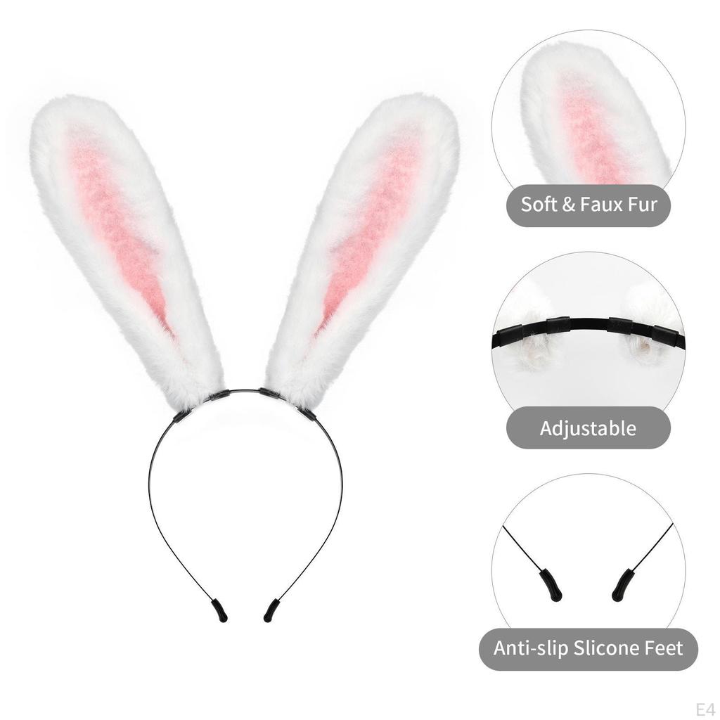 Hasenohren-Haarreif - Entzückendes Tier-Haaraccessoire zum Verkleiden und für Events