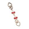 Cherry Purse Chain Extender Extension Chain Adjustable Strap for Women Fashionable Bag Accessory with Alloy Clasps