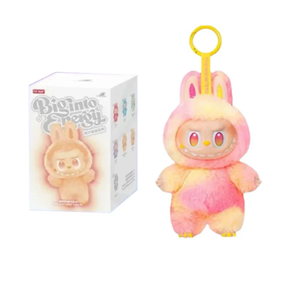 

Ins Korean Labubu V3 The Monsters Big Into Energy Series Виниловая плюшевая подвеска с изображением куклы в коробке, фигурка, брелок, подарок