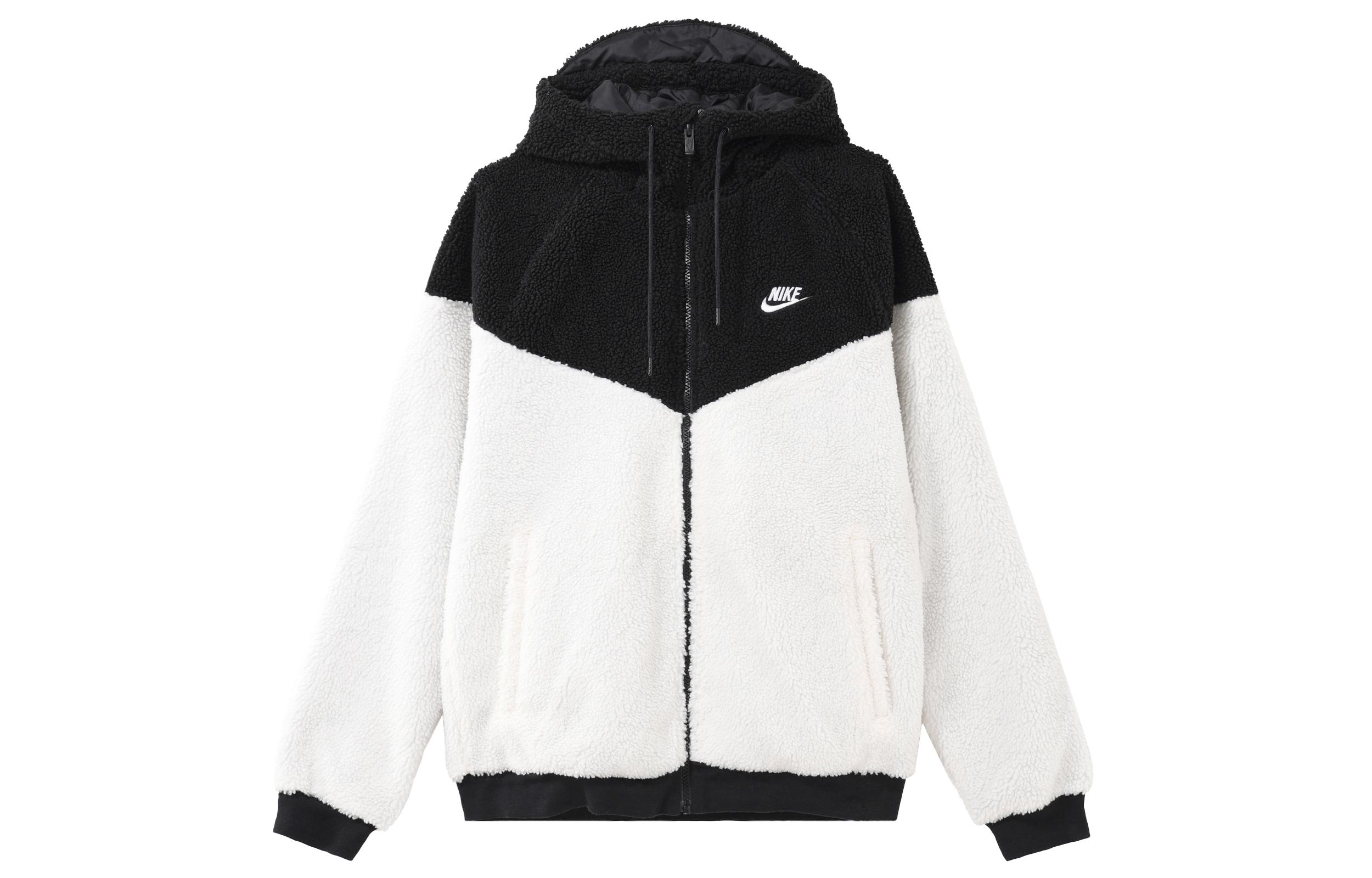 Nike Velvet Jackets Men s Ecru Hooded Thickened DD0300-016 L