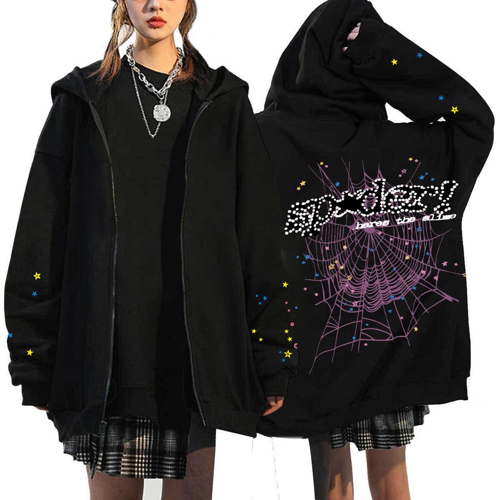 Vintage Graphics Print Hoodie Women Men Casual Hip Hop Streetwear Long Sleeve Fleece Pullover Unisex Sweatshirts