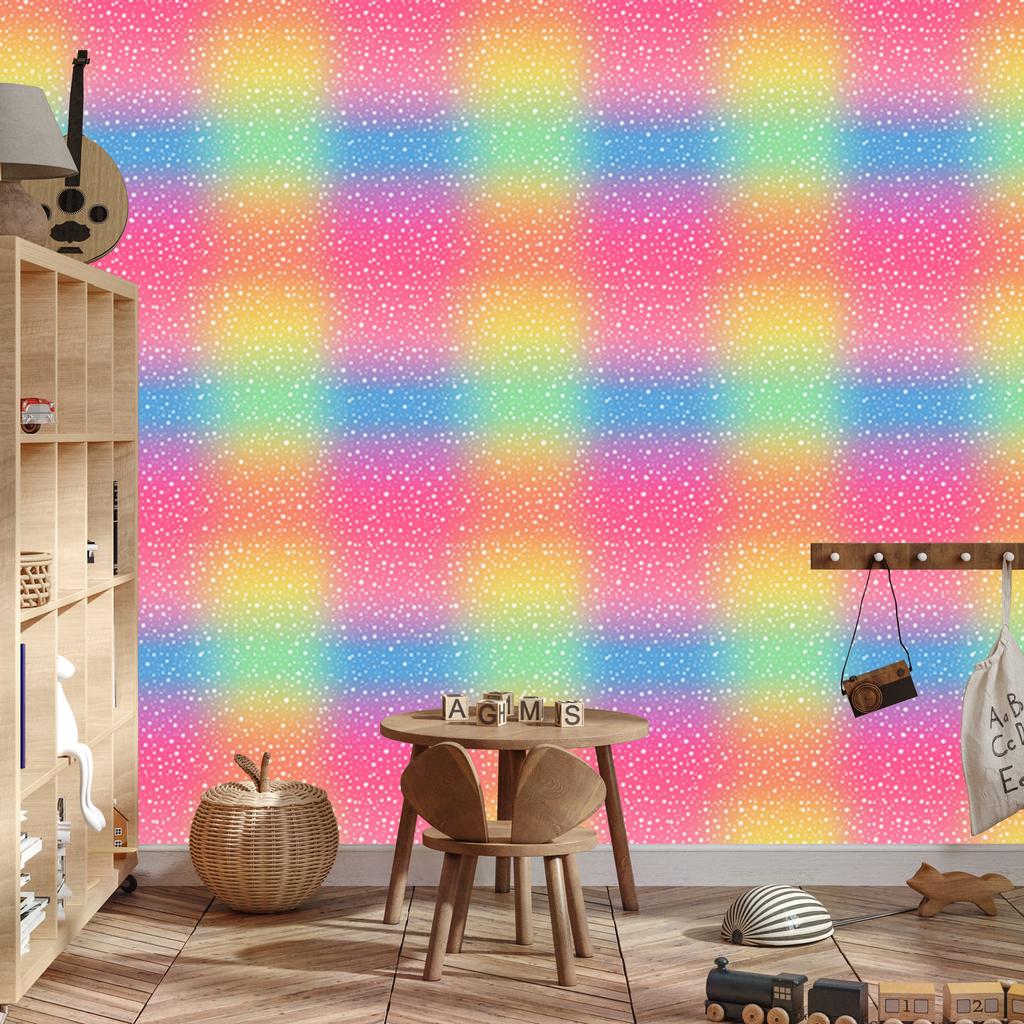 Powder pink and peach glitter wallpaper for living room and bedroom 50x1000