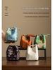 Portable Fabric Bag for Tea Set and Accessories - High-End Chinese Design