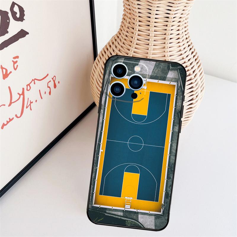 Basketball Handyhülle Für iPhone 17 Pro Max 16 15 11 12 13 14 Pro Max mini 15 16 Plus 16e 17 Air Cover