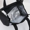 Fashionable Oxford Fabric Built-in Insulation Layer Zipper Sealed Lunch Bag, Portable Handbag for Bento Box, Picnic