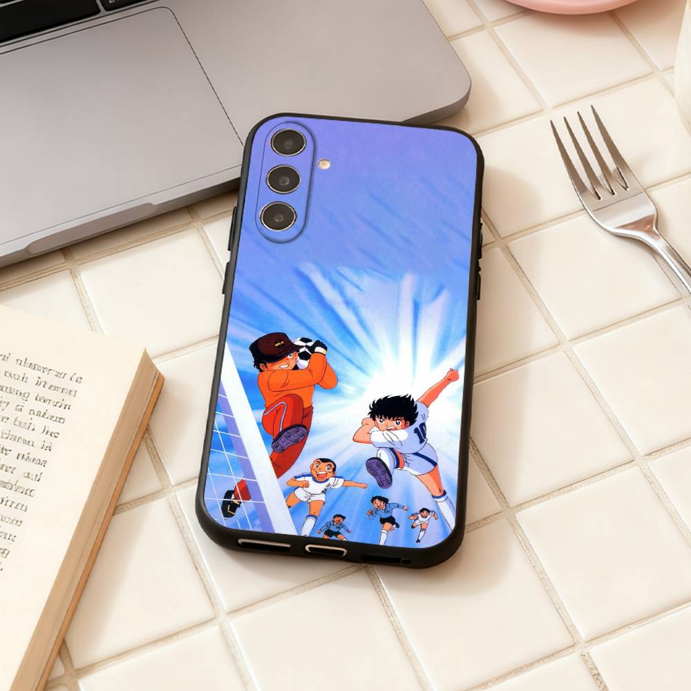 Anime Cool C-Captain T-Tsubasa  phone Case For Samsung Galaxy A73,A72,A71,A70,A53,A52,A51,Others Soft Black Shell Samsung a22 5g