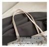 Women's Solid Color Bow Crossbody Bag - Large Capacity, Lightweight, Versatile Shoulder Bag for Commuting
