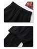 Ancola Red Women's High-Waisted Wool Wide-Leg Pants - 2024 Autumn/Winter Collection