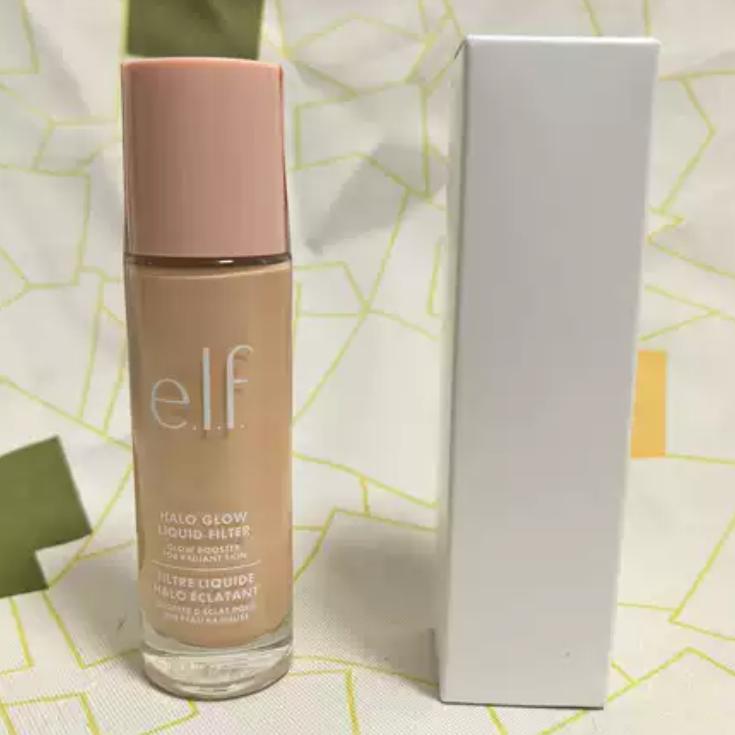 e.l.f. Halo Glow Liquid Filter Glossy Foundation Concealer, All Skin Types