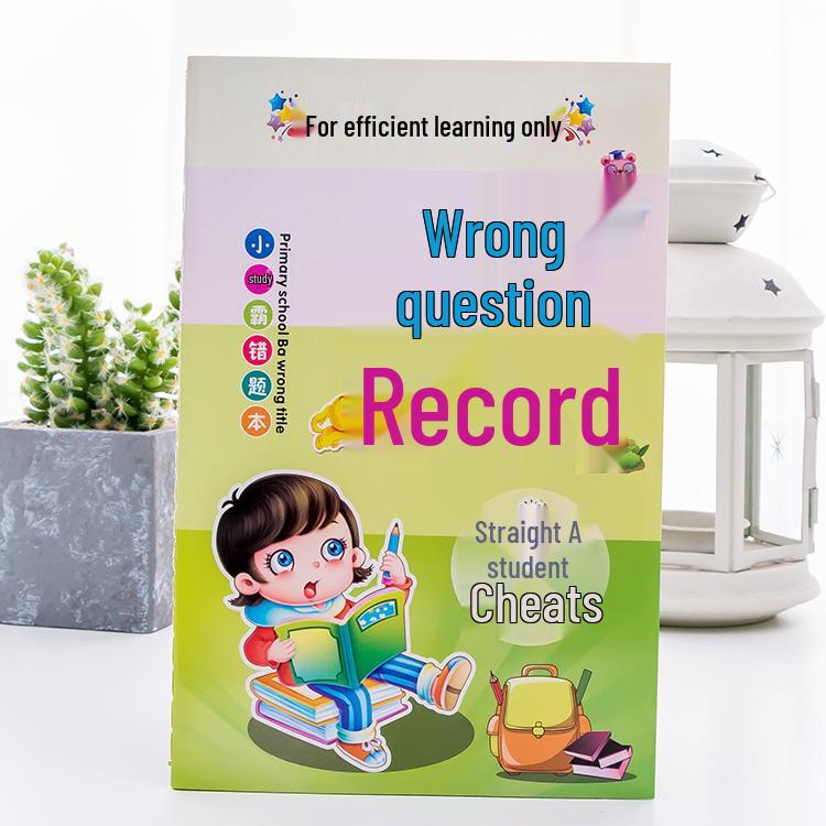 Elementary School Student Diary & Homework Record Book