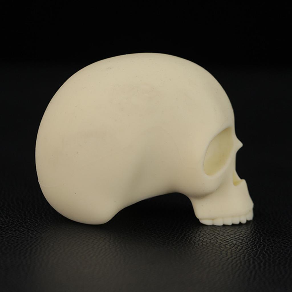 Tattoozubehör aus Silikon, Totenkopf-Tattoo-Silikon, Übungsmodellzubehör für Anfänger, Make-up-Zubehör, Dekorationen