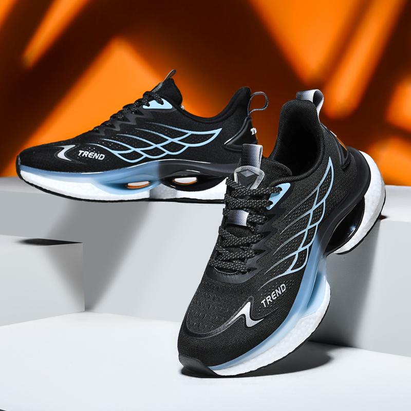 2025 Trendy Men's Casual Sneakers Cushioned Comfort Breathable Lightweight for Running Gym & Summer Daily Wear Athletic Footwear