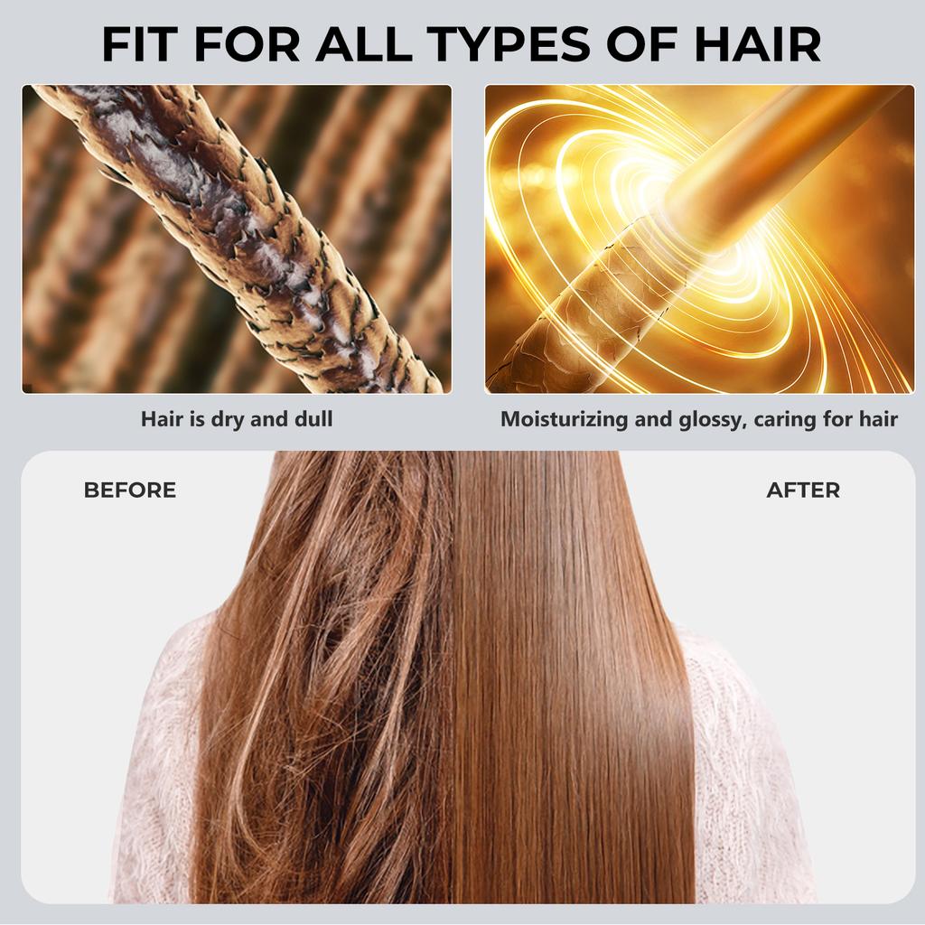 In Stock 5 In 1 Multi Styler Foldable Hot Air Brush One Step Hair Dryer Brush Comb and Volumizer