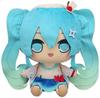 Peluche Hatsune Miku Kyurumaru Grande Peluche Cream Soda versione 30cm. ca.