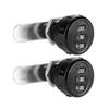2pcs 3-Digit Zinc Alloy Mechanical Password Lock for Cabinet Wardrobe Mail Box Black20mm/0.79in