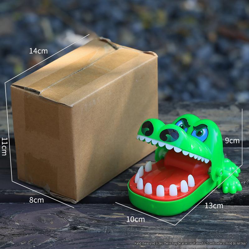 Kid's Finger-Biting Crocodile Gag Toy - Fun Stress Relief & Parent-Child Interaction