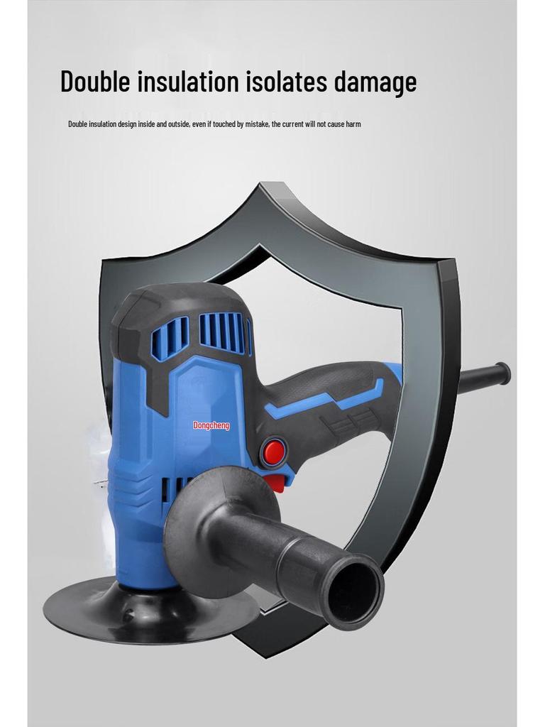 Dongcheng Disc Sander S1A-FF02-150 for Woodworking, Metal, and Paint Polishing