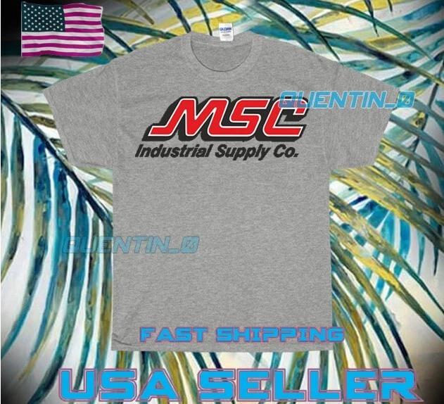 NEW Shirt PREMIUM MSC INDUSTRIAL SUPPLY LOGO T-Shirt FUNNY SIZE S TO 5XL L