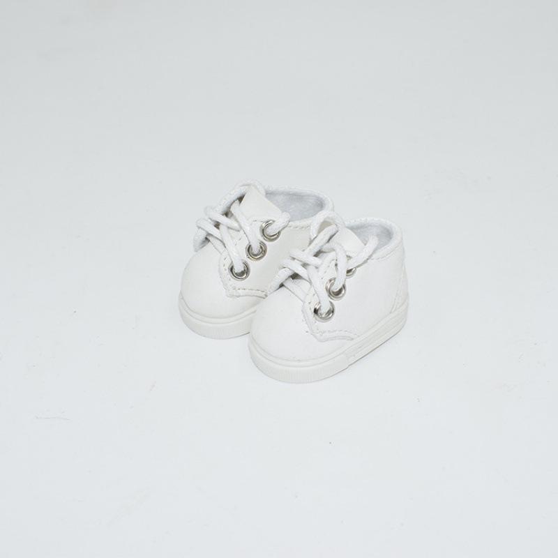 EXO 20CM Cotton Doll Shoes: Leather Shoes for Dali Li 6-Point BJD, Size 4.8x2.8CM