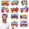 2026 USA Canada Mexico World Cup Cheer Props Football Theme Glasses Top 24 Fan Supplies Photo Glasses Frame