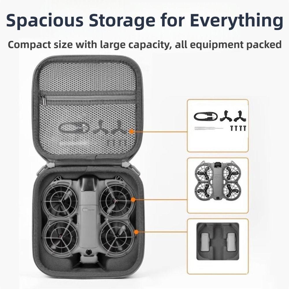 Anti-scratch Drone Carrying Case with Shoulder Strap Handbag UAV Storage Bag for DJI NEO 2 Outdoor
