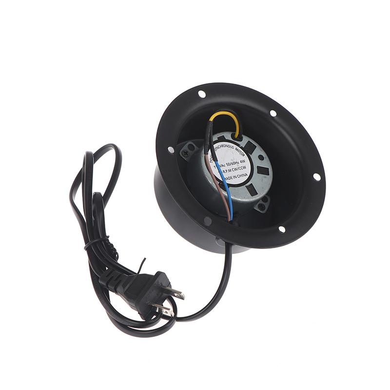 1.5 Rpm 2.5 Rpm Rotating Motor Black 220V Mirror Ball Motor With Plug Ball Hanging Glass Mirror Motor Dj Ktv Party Light
