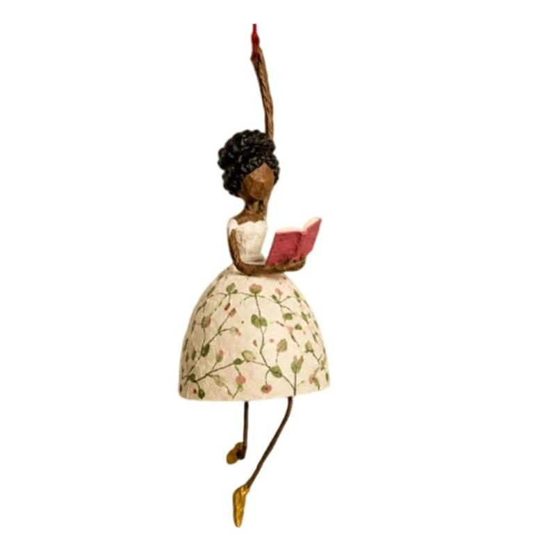 Décorations Suspendues Fantaisistes de Danseuse Moulin à Vent avec Détail de Jambe Pendant et Cordon Supérieur pour Affichage dans la Chambre à Coucher, le Bureau ou l'Entrée
