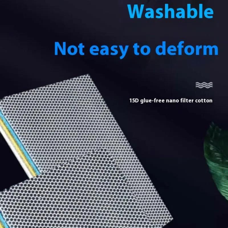 

15D Aquarium Fish Tank Filter Bio Sponge No Glue Foam Biochemical Cotton Filtration Accessories 50x11cm