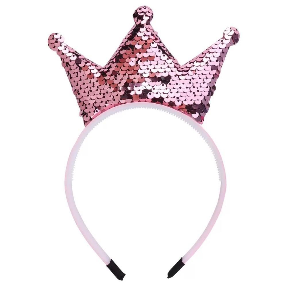 Princess Crown Headband Shiny Hair Band Party Hairband Fairy Costumes Accessories