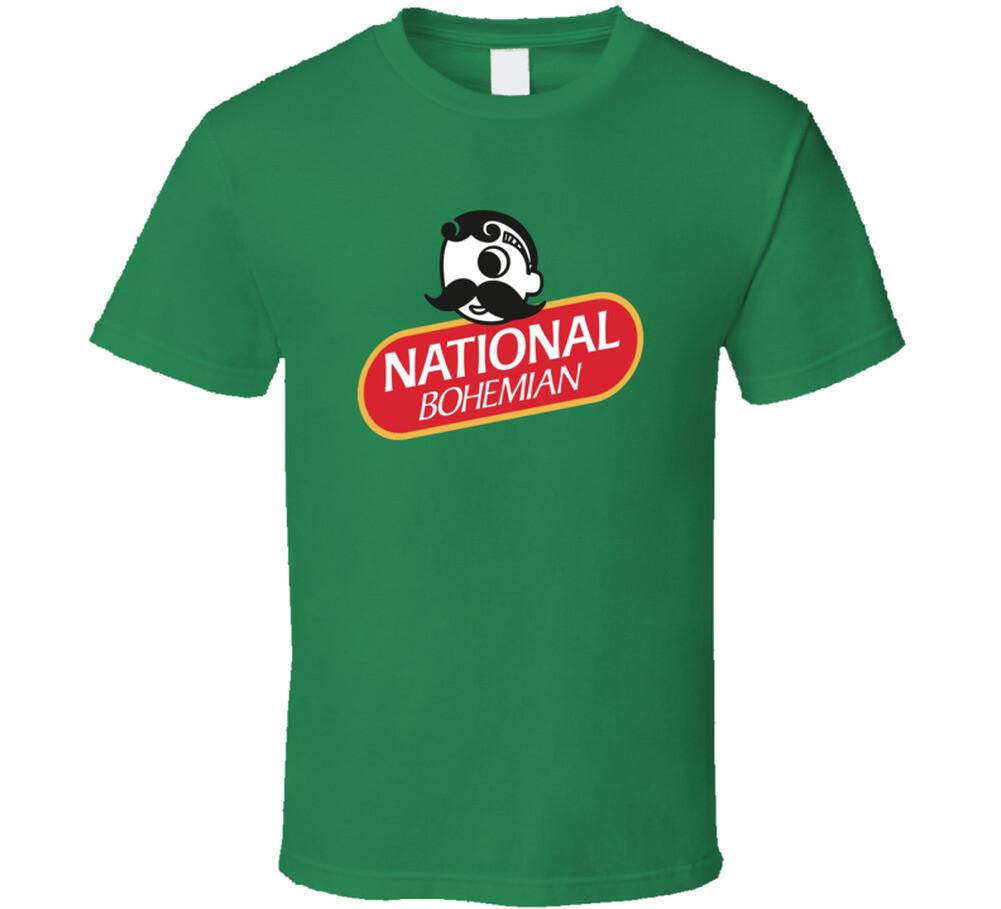 

National Bohemian Beer T Shirt Mens Womens Tees Top L