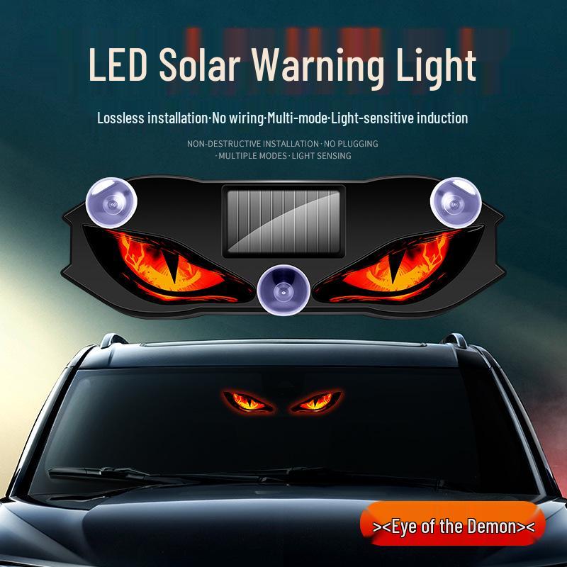 Dynamic Demon Eye LED Car and Truck Warning Light with Suction Cup