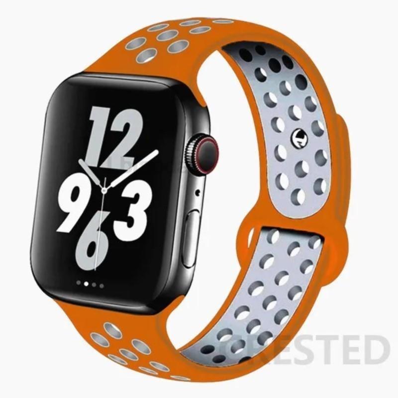 Silicone band For Apple Watch 11 strap 44mm 40mm 45mm 41mm 42mm 46mm correa bracelet iWatch Series 10 8 SE 3 6 7 9 Ultra 2 49mm
