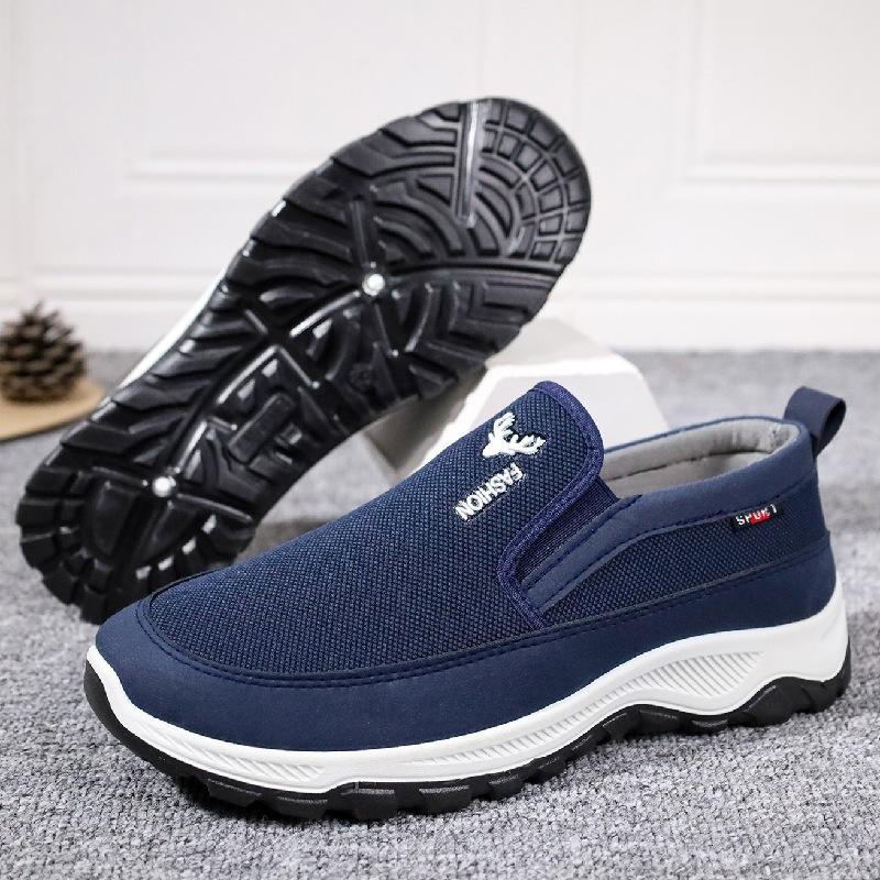 Men's Shoes Autumn Cloth Shoes Low-top Men's Cloth Shoes Soft Sole