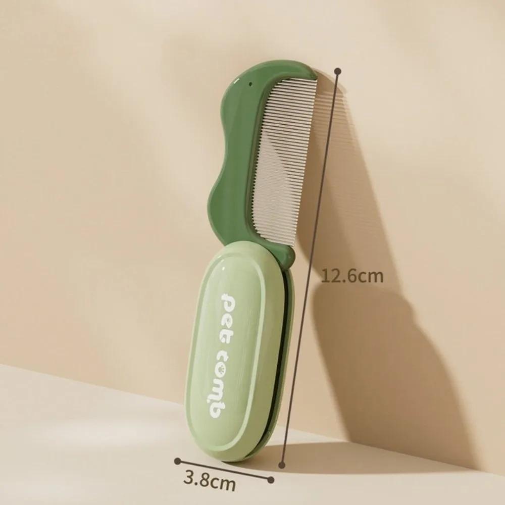 

Складная кошачья расческа для удаления блох и грязи, уменьшающая линьку, универсальная расческа для шерсти питомца, инструменты для груминга питомца, новые аксессуары для питомцев, товары для питомцев, подарок