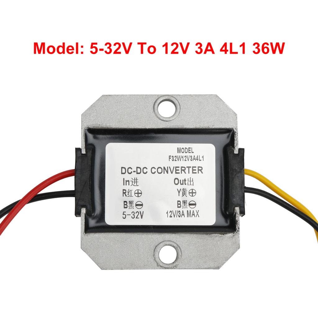 DC-DC 5-32V to 12V 3A Automatic Voltage Stabilizer Power Converter Regulator