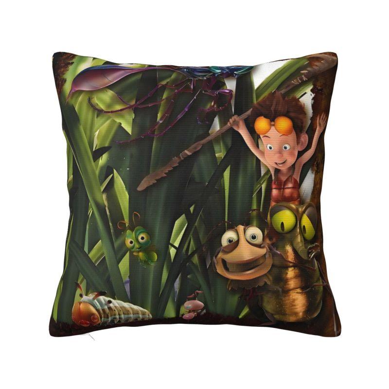 Disney Cartoon The Ant Bully Anime Pillow Case 45x45cm for Sofa Fantasy Comedy Film Nordic Cushion Cover Square Pillowcase