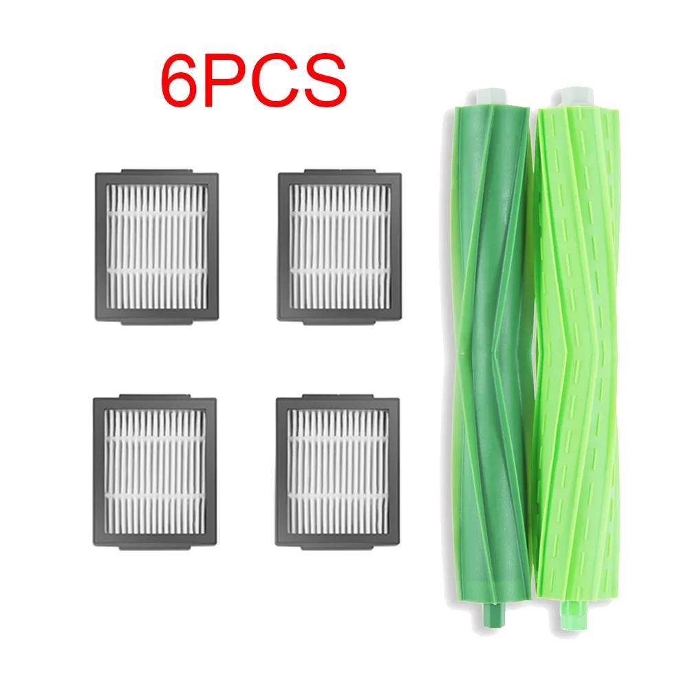 Hepa Filter + Side Brush + Brush Roll for iRobot Roomba i7 E5 E6 Series Robot Vacuum Cleaner Replacement Spare Parts