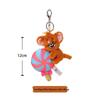 Tom & Jerry Plush Toys: Cat Pendant & Mouse Keychain Charms for Kids