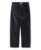 PARTIMENTO Straight Corduroy Pants Charcoal