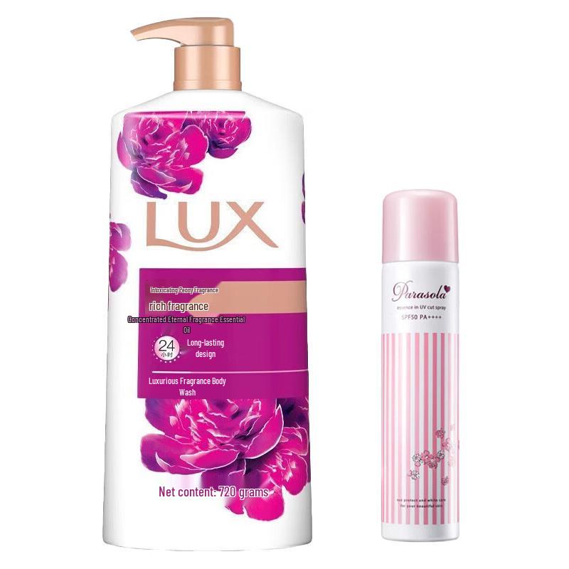 

LUX Peony Scent Body Wash & Sunscreen Spray Set
