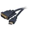 Câble DVI-D vers HDMI - AKASA - 2m - Noir - Connecteur DVI-D - Connecteur HDMI