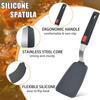 Dishwasher Safe Slotted Turner Heat Resistant Cooking Spatulas Silicone Spatula  Baking